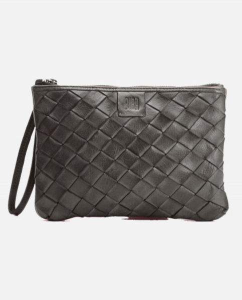 Lewisburg Clutch Handbag in antracite by BIBA