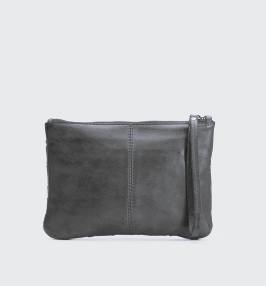 Lewisburg Clutch Handbag in antracite by BIBA